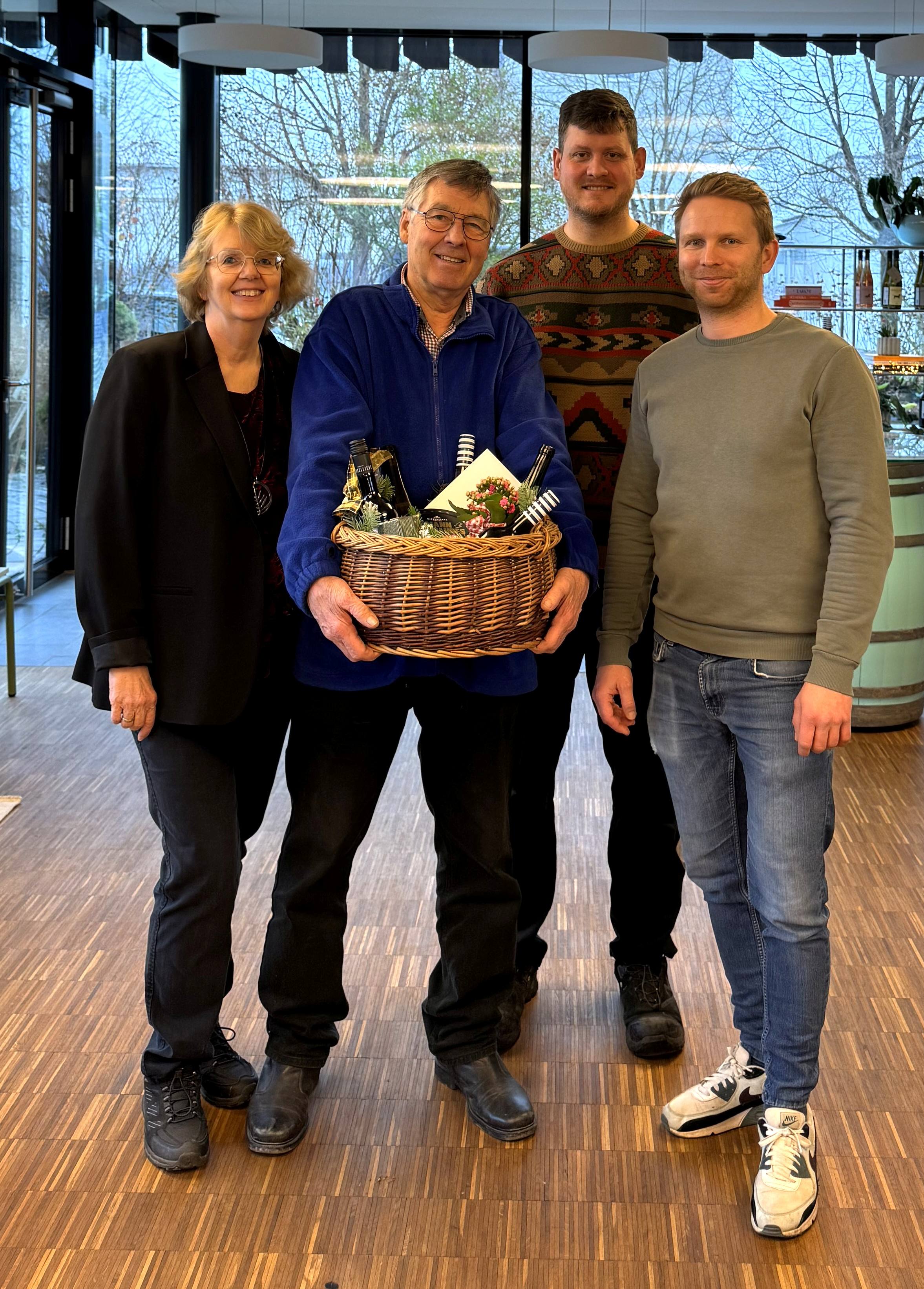 Glückwunsch für Erich Ehrlich zum 80. Geburtstag